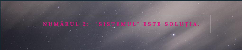 NR 2_ Sistemul este solutia